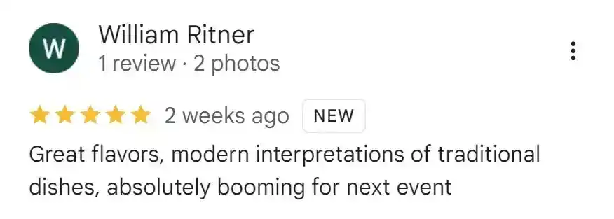 Five Star Review by William Ritner